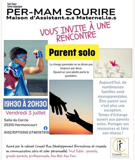 Rencontre "Parent solo"