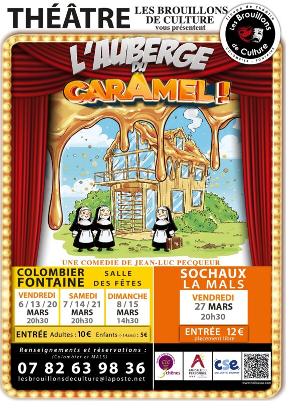 "L'AUBERGE du CARAMEL" - LES BROUILLONS DE CULTURE