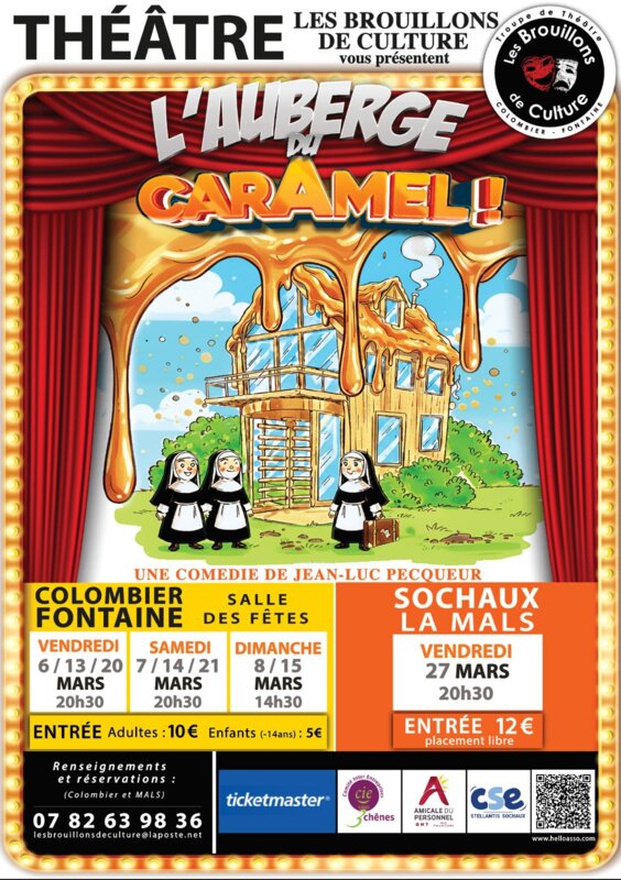 "L'AUBERGE du CARAMEL" - LES BROUILLONS DE CULTURE