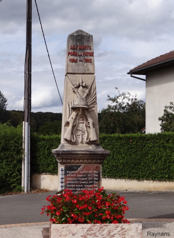 Libération de la Commune de Raynans