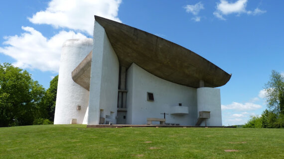 La chapelle Notre-Dame du haut à Ronchamp