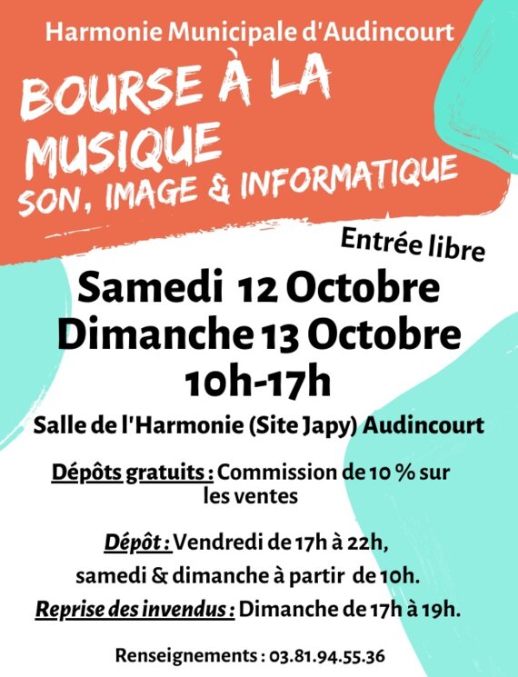 Bourse à la musique, Son, Image et Informatique