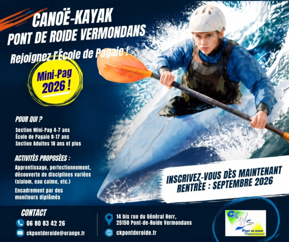 Rentrée 2026 au CK Pont-de-Roide Vermondans
