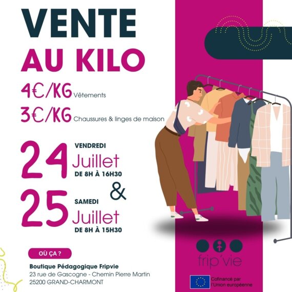 # VENTE AU KILO  Chaussures & linges de maison