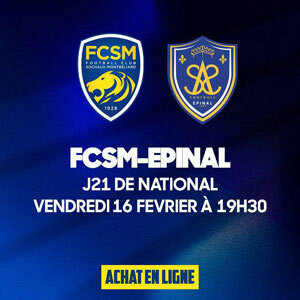 FCSM - SAS Epinal à Sochaux Montbéliard