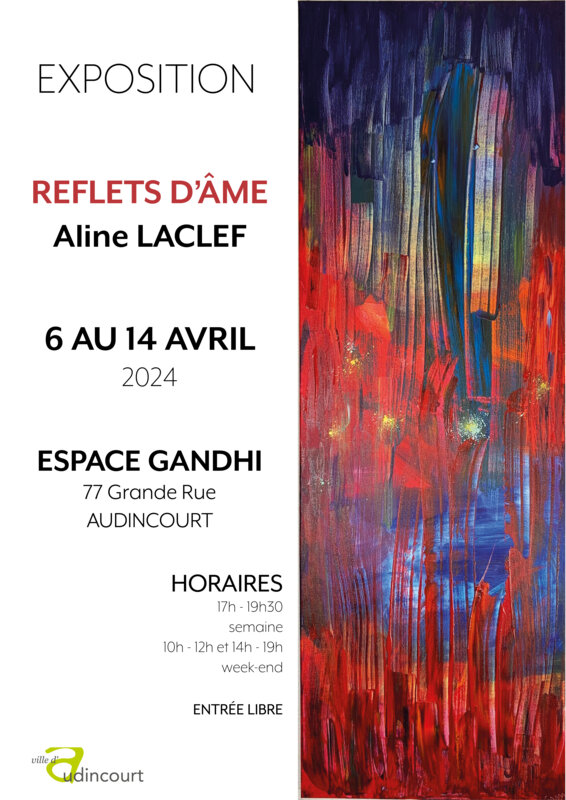 Exposition "Reflets d'âme" de Aline LACLEF