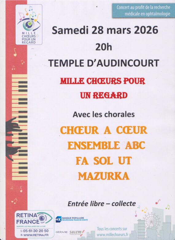 MILLE CHOEURS POUR UN REGARD