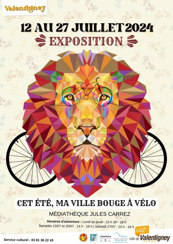 Exposition : Cet été ma ville bouge à vélo