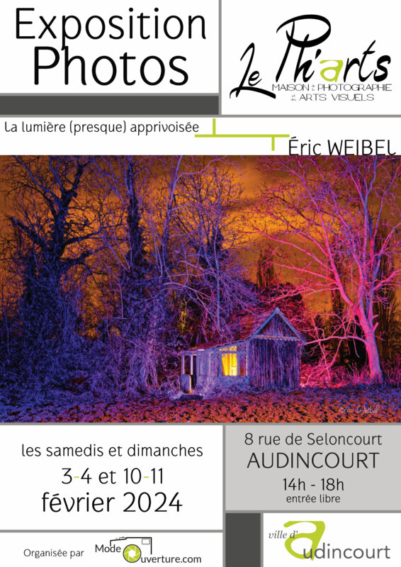 Exposition "La lumière (presque) apprivoisée