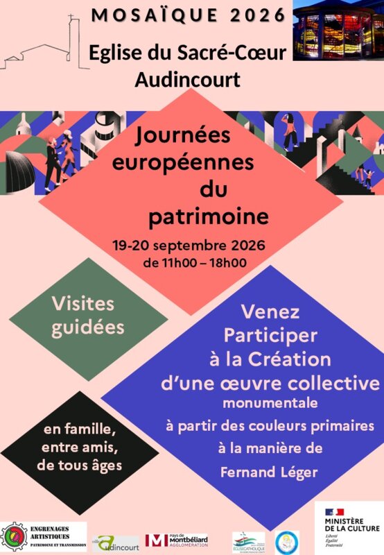 Création oeuvre collaborative - Journées Patrimoine