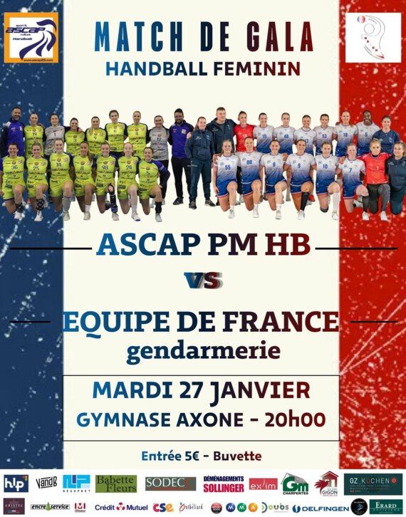 Match de Gala N2F vs Equipe de France Gendarmerie