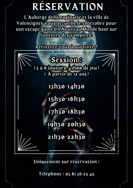 Escape Game sur le Théme Halloween