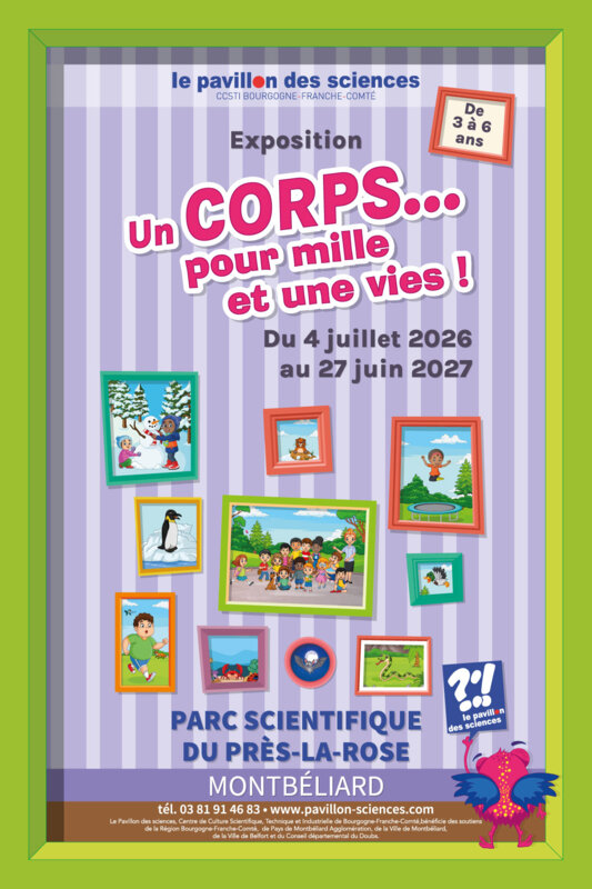 Exposition "Un corps pour mille et une vies !"