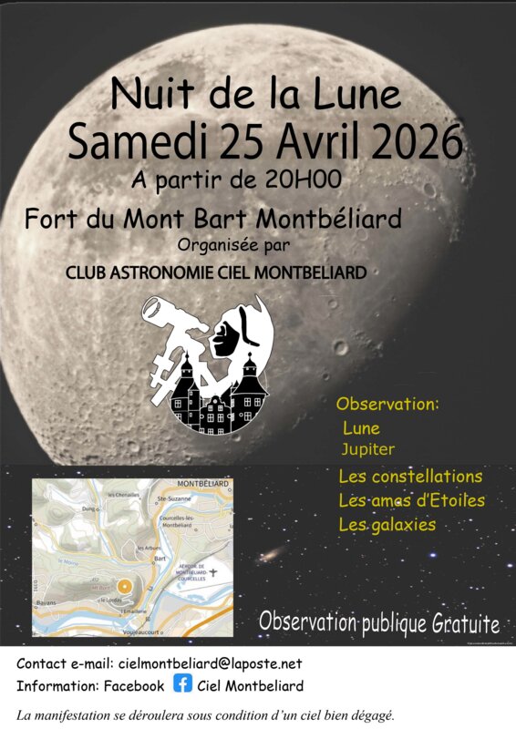 Astronomie Nuit de la Lune