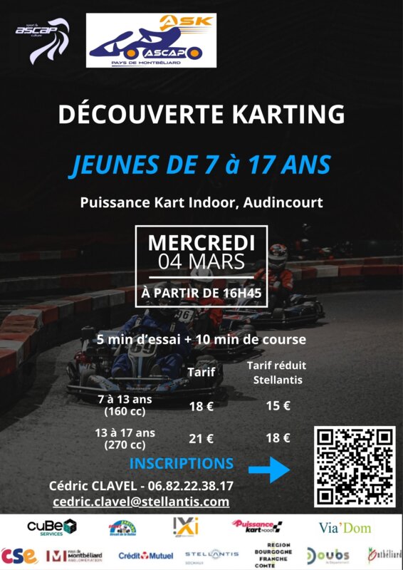 Découverte karting jeunes