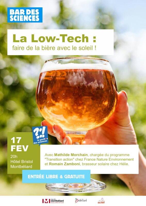 Bar des sciences "La Low-Tech"