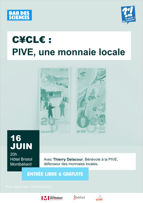 Bar des sciences "PIVE, une monnaie locale"