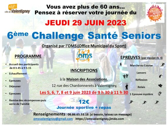 CHALLENGE SANTE SENIORS