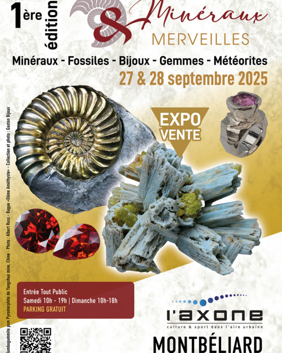 1ère édition salon minéraux et merveilles