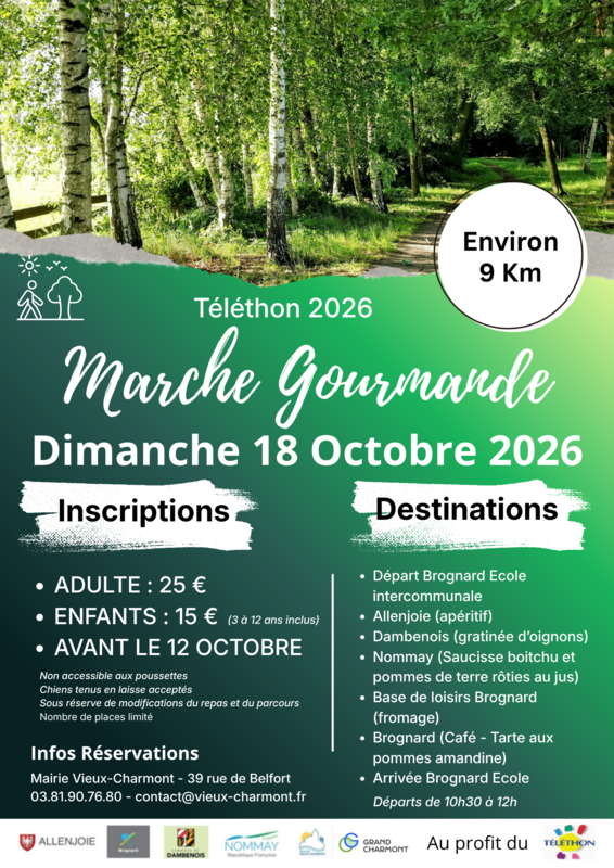 Téléthon Marche Gourmande
