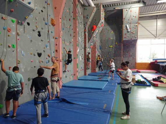 Cours d'escalade enfants