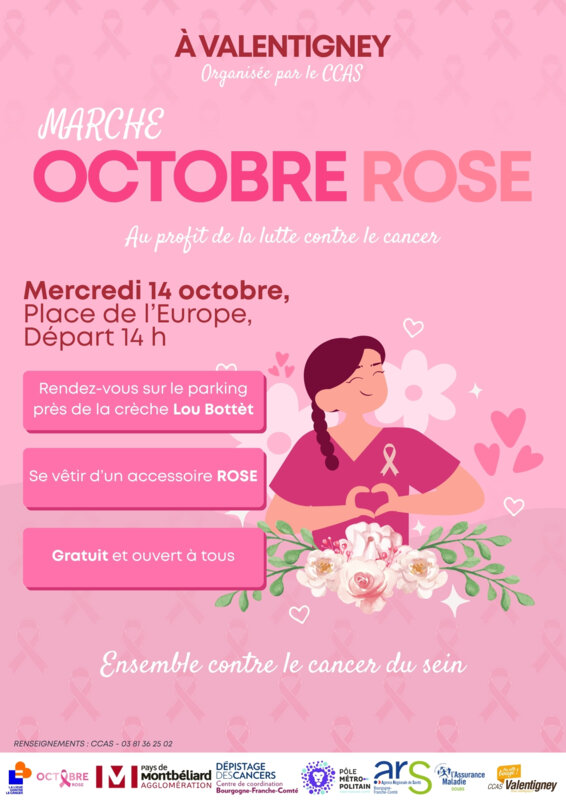 Marche rose