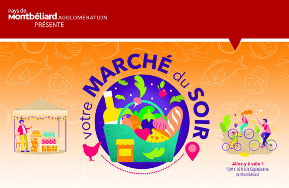 Les marchés du soir à vélo (Vieux-Charmont)