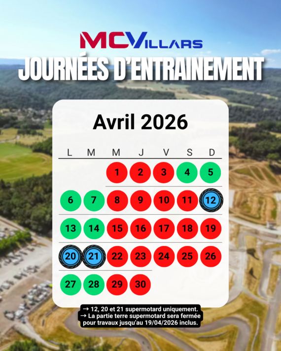 Journées d'entraînement