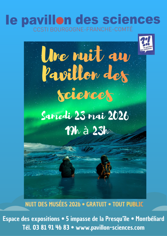 Une nuit au Pavillon des sciences