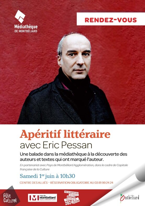 APERITIF LITTERAIRE AVEC ERIC PESSAN