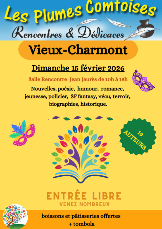 Salon littéraire - Les plumes comtoises