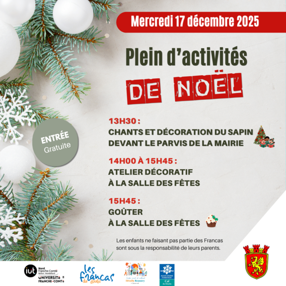 Activités de Noël