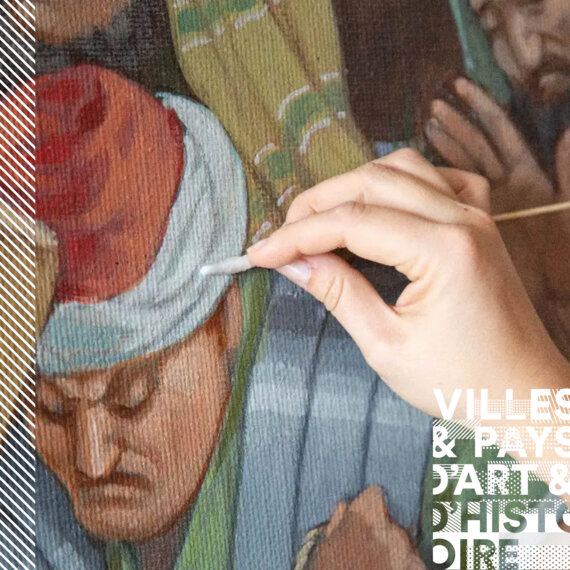 Restaurer une œuvre d'art : visite d'atelier