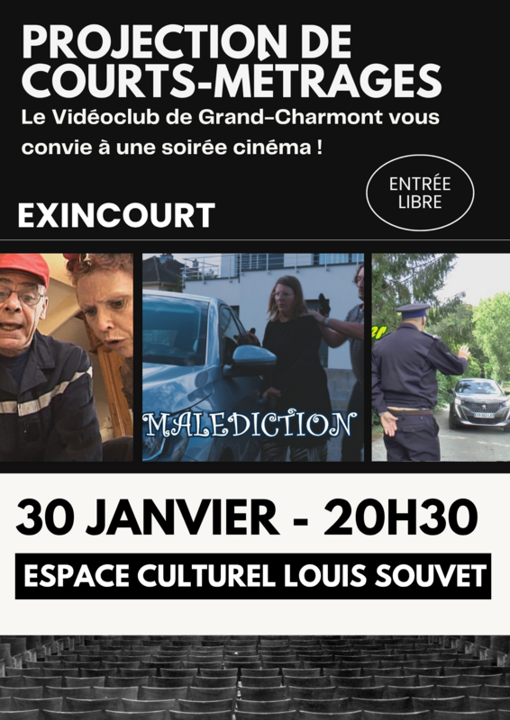 Projection de courts-métrages