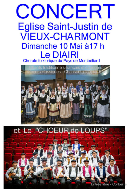Concert  DIAIRI et Choeur de LOUPS