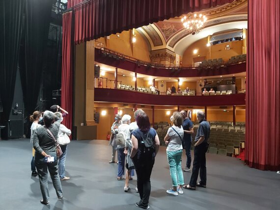 Visite de l’hôtel de Ville et du Théâtre