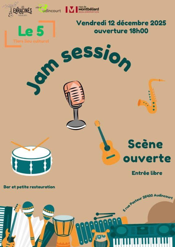 Scène ouverte  au 5