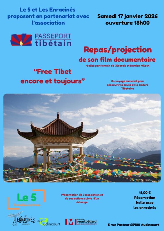 Soirée tibétaine au 5