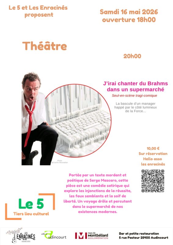 Théatre: J’irai chanter du Brahms dans un supermarché