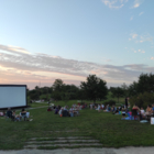 Damassine : Séance de cinéma en plein-air