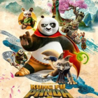 Projection en plein air du film KUNG FU PANDA 4