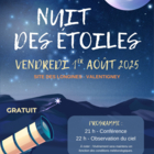 Nuit des étoiles  soirée astronomie