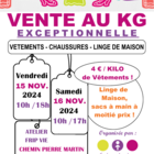 Vente au kilo de vêtements