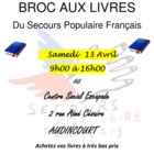 Broc aux livres d'occasion