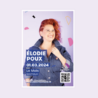 Spectacle : Elodie Poux