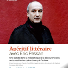 APERITIF LITTERAIRE AVEC ERIC PESSAN