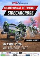 CHAMPIONNAT DE FRANCE SIDECARCROSS & MX OPEN + 125CC