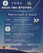 Yoga sous les étoiles