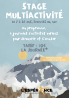 Stage multi activité