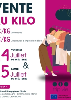 # VENTE AU KILO  Chaussures & linges de maison